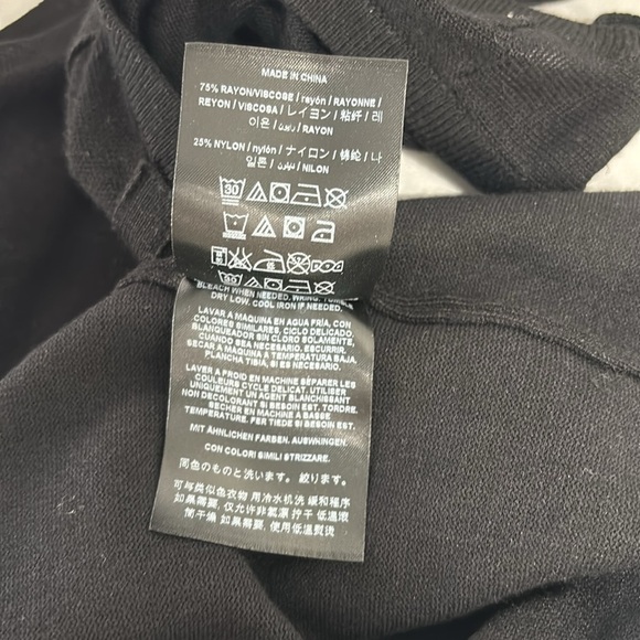 Guess All Season Sleeveless Black Knit Dress NEW WITH TAGS - Picture 10 of 11